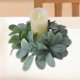 thumbnail image 4 of s de anillos florales artificiales, de s de hojas Colgante hermoso para de B, 4 of 5