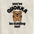 thumbnail image 3 of Instant Message - You've Quokka Be Kidding Me - Toddler & Youth Crewneck Fleece Sweatshirt, 3 of 6