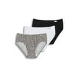 thumbnail image 2 of Jockey Womens Elance Bikini 3 Pack Underwear Bikini Briefs 100% cotton, 2 of 3