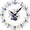 OhWWy-12C, variant on 10 Inch Wooden Strawberry Clock,Round Decorative Kitchen Wall Clock Silent Non-Ticking Quartz Clock, Charming Fruit Botanical Home Wall Decoration