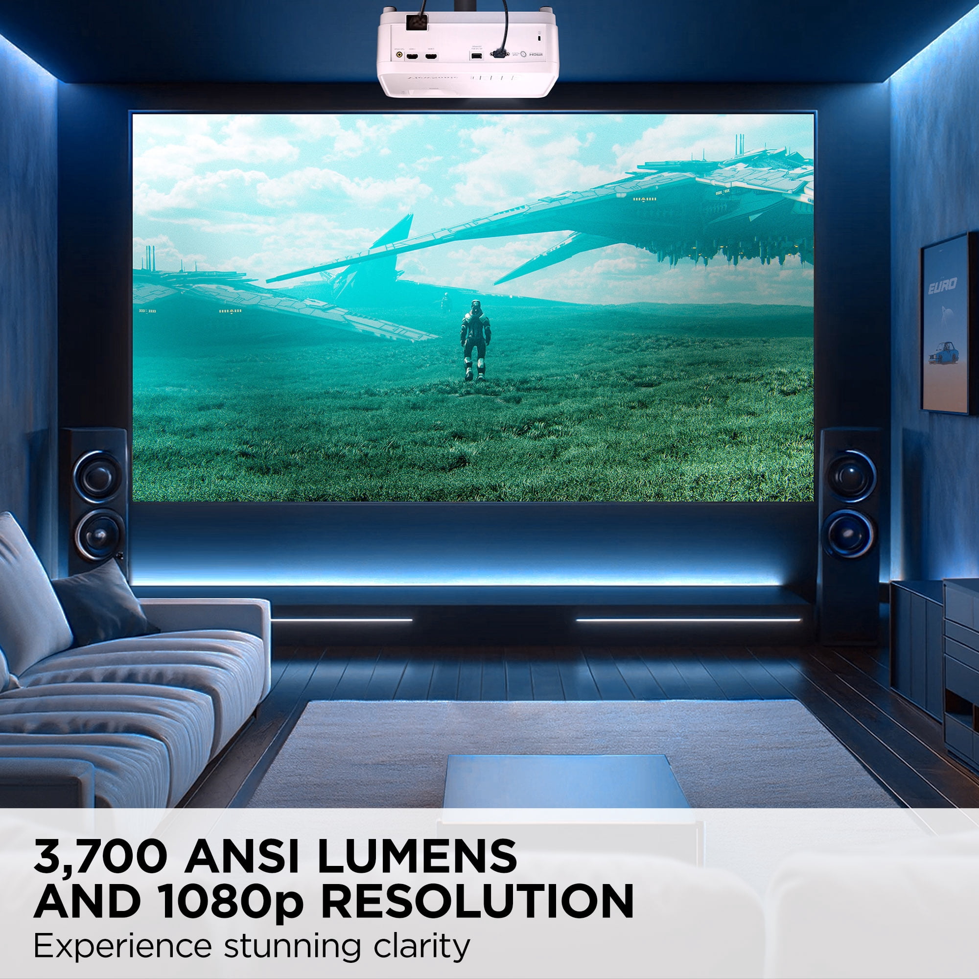 ViewSonic PX700HDH 3700 LumensDLP 1080p Projector