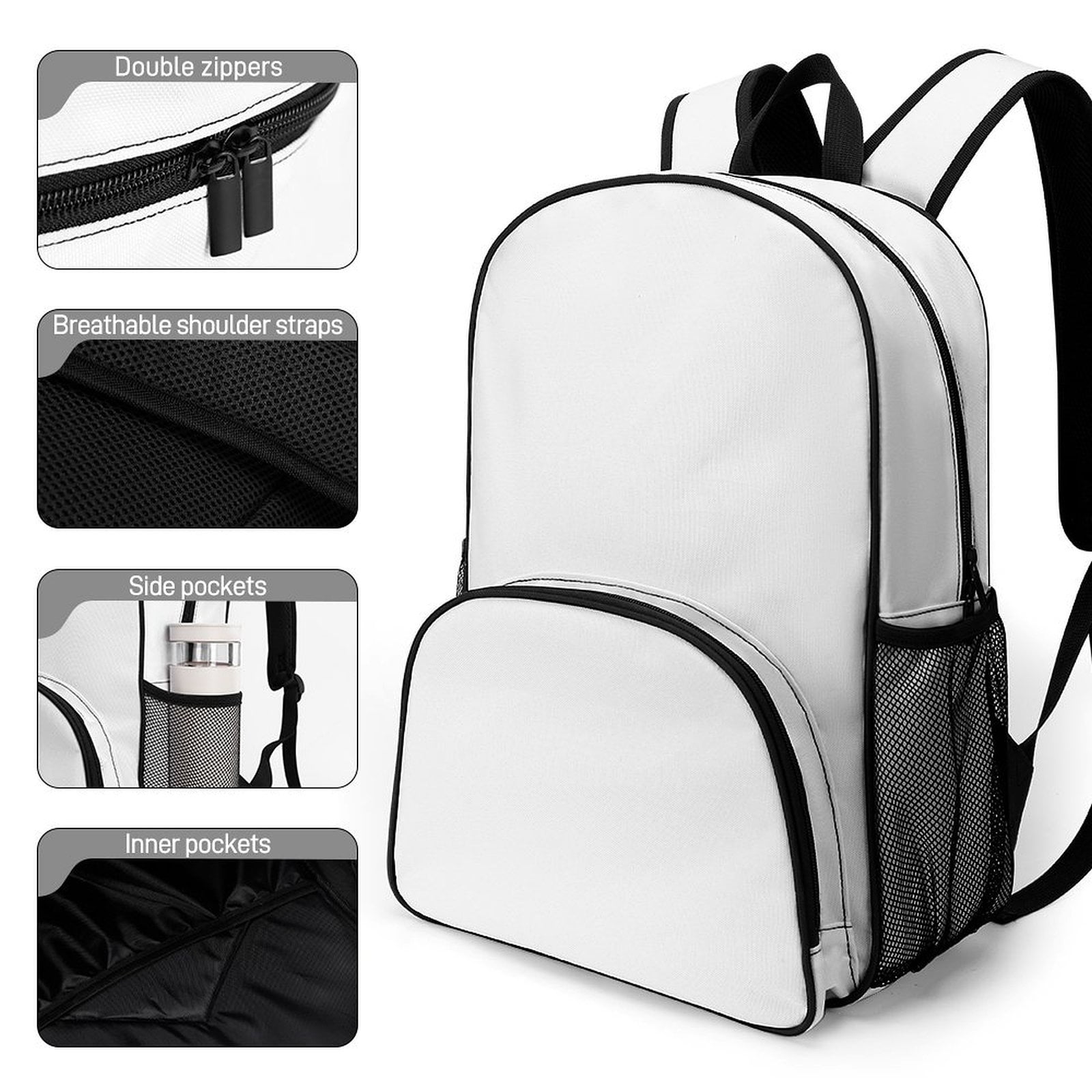 Roaring Tiger Ink Splash Art Backpacks for Backpack for Bookbag