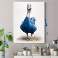 thumbnail image 4 of UXIEQU Blue Goose Painting Canvas Wall Art Print 15.75x11.81 Inches, 4 of 8