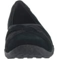 thumbnail image 2 of Clarks 26146931: Women's Haley Jay Black Sde Flat Shoes (7.5 B(M) US Womens), 2 of 3