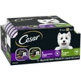 thumbnail image 4 of (4 pack) Cesar Loaf In Sauce Beef And Chicken Flavors Adult Wet Dog Food Variety Pack, 3.5 Oz Trays, 12 Ct., 4 of 21