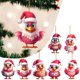 thumbnail image 1 of Adornos para árbol de Navidad - Juego de 1 - Decoración navideña cortada con láser para chimenea, coche y hogar - Regalo de Navidad para familia y amigos, 1 of 2
