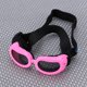 thumbnail image 5 of QUMIIRITY Gafas Para Mascotas De Plástico Rosa Con Protección Solar Y Correa Elástica Ajustable, 5 of 7