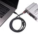 thumbnail image 3 of Sywqhk Cable de audio macho a macho tipo C a 2 RCA adaptador de cable de extensión para altavoz (1 m), 3 of 9