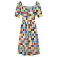 thumbnail image 4 of Pantone Color Palette - Pattern Sleeveless Dress Dresses Casual dresses, 4 of 6