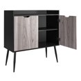 thumbnail image 2 of Copley Bar Cabinet, Black Oak, 2 of 8
