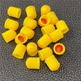 thumbnail image 2 of Toystoory Tapas de válvulas de neumáticos a prueba de lluvia de 100 Uds., cubiertas de vástago con anillo de sellado, válvulas de neumáticos Cubiertas para muebles de jardín No.2 Toystoory HA040606-02, 2 of 6
