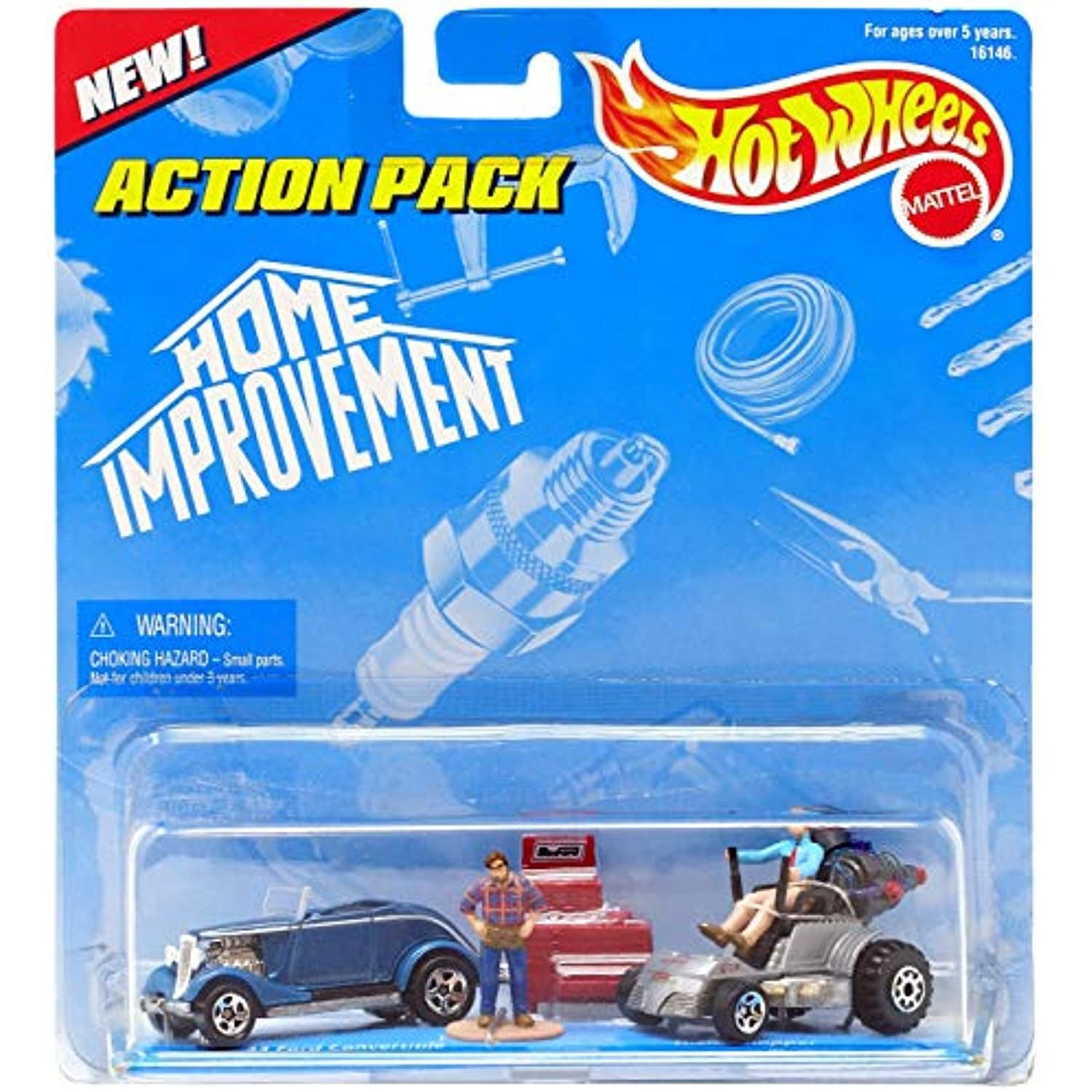 Hot Wheels Action Pack Home Improvement 2 Car pack Ford