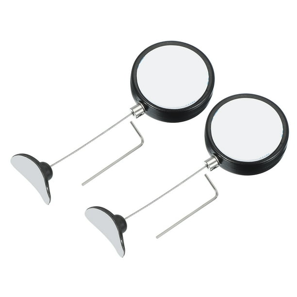 Correa Retráctil para Control Remoto Uxcell, Candado de Cable de Seguridad Redondo para Control Remoto de TV Negro de 5 Pies