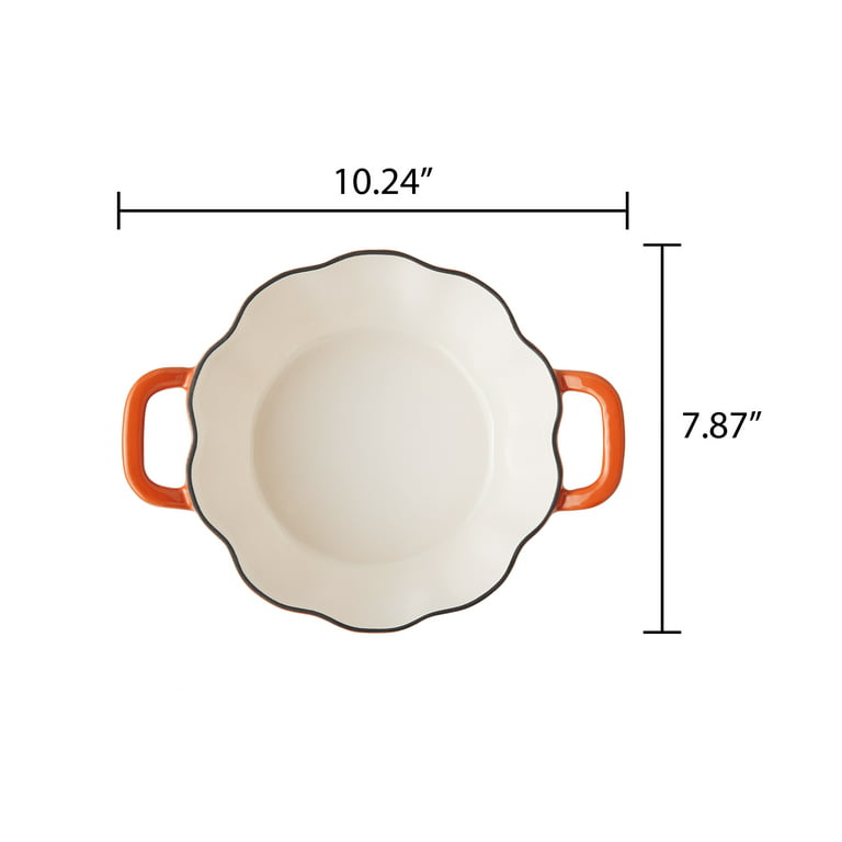 The Pioneer Woman Pumpkin Dutch Oven Is Back in Stock for 2023