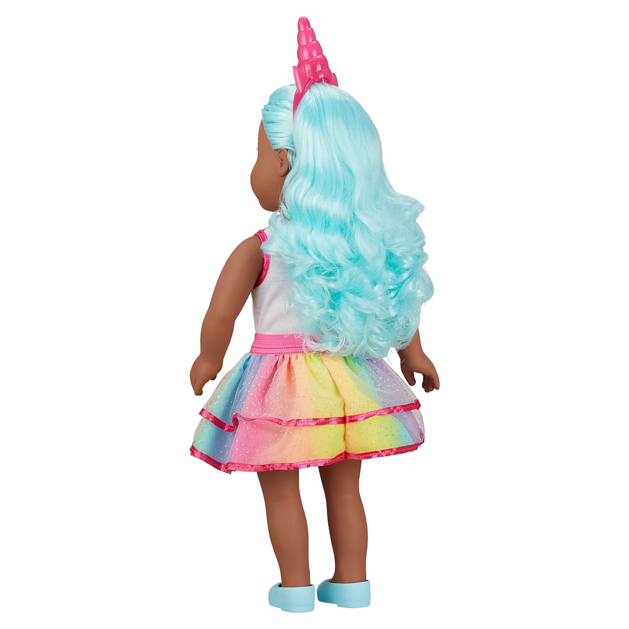 My Life As Arya Posable 18 inch Doll, Purple Hair, Blue Eyes