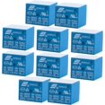 thumbnail image 1 of HUGFEGWE DC 12V 10A Power Relay PCB Mount 5 Pins Conversion Type (10 Pack) CA919-113139, 1 of 8