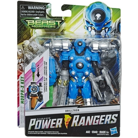 Power Rangers Beast Morphers Drilltron 6-inch Action Figure (Best Power Ranger Toys)