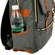 thumbnail image 5 of Mochila Irfora Mochila para computadora de gran capacidad, bolsa de negocios de moda, juego de bolsa de viaje de ocio al aire libre con puerto USB externo, rojo vino Irfora Mochila, 5 of 7