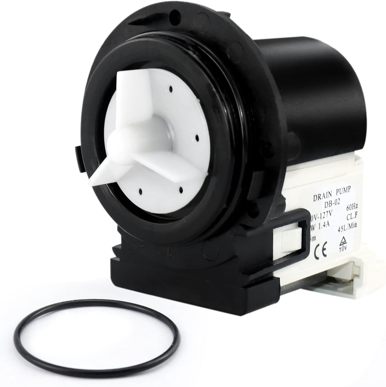 Scaroo 4681EA2001T Washer Drain Pump Motor Compatible for LG,Kenmore 2-Pack
