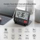 thumbnail image 2 of Travel Alarm Clock Mini Portable Lcd Digital Clock With Backlit Calendar 12/24h Temperature Makeup Mirror Small Folding Desktop Clock Battery Operated, 2 of 5