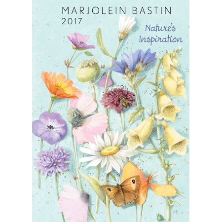 marjolein bastin 2017 monthly weekly planner calendar nature s