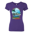 thumbnail image 2 of Tarpon Extreme Womens Slim Fit Junior Tee, Purple Rush, Medium, 2 of 3