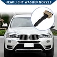thumbnail image 2 of Boquilla del Lavaparabrisas del Faro Lado del Pasajero Frontal Única para Toyota Land Cruiser 2017-2019 No. 852070G040 1pc, 2 of 6