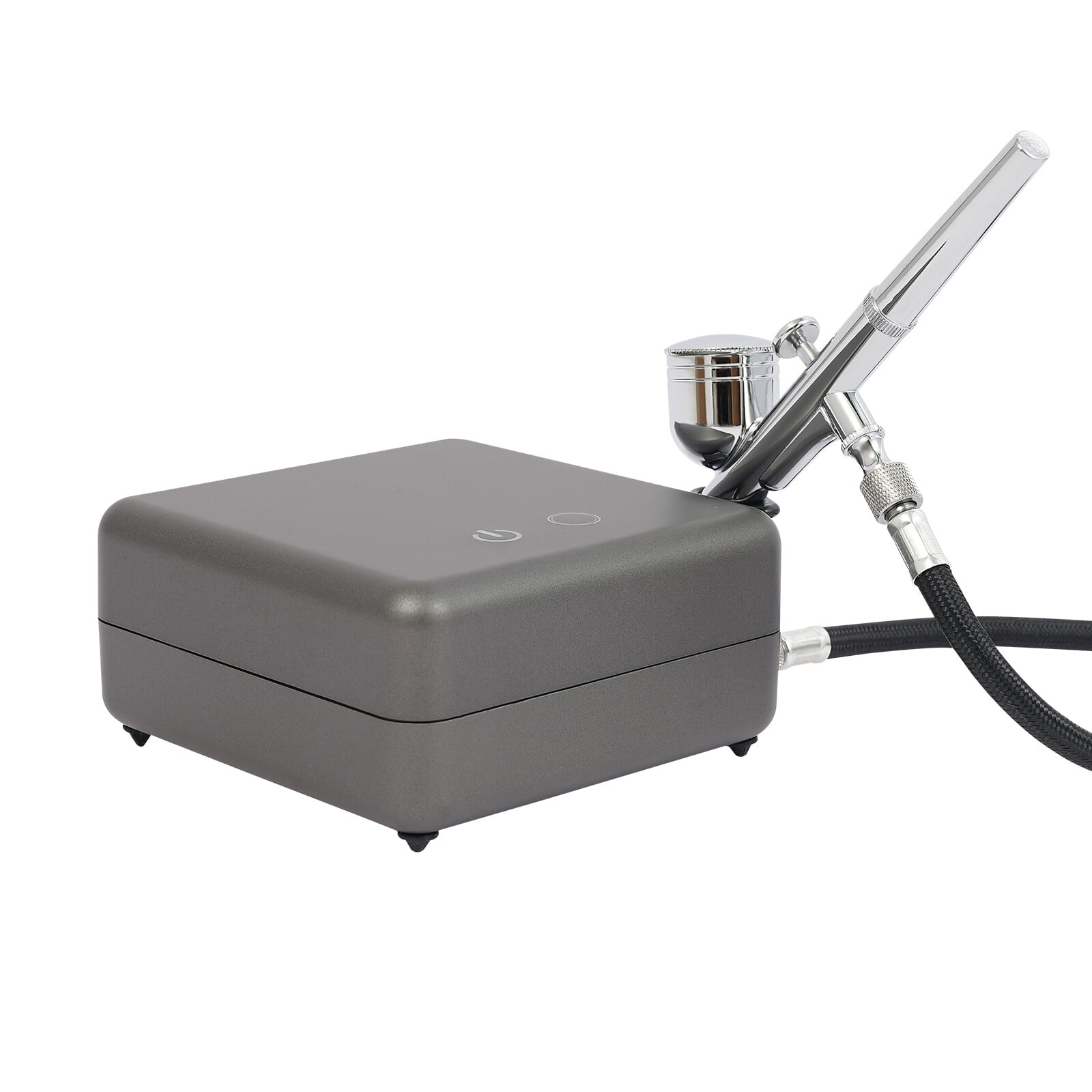 Airbrush Kit, T200K Portable Airbrush Set with Adjustable Airflow, Compact Spray Gun for Liquid Paints, Perfect for Hobbyists, Makeup Artists
