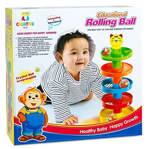 roll and swirl ball ramp