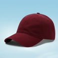 thumbnail image 2 of UJNDER Versatile Baseball Caps for Outdoor and Casual Activities Adjustable Design with Curved Brim for All Season Wear Wine, 2 of 3