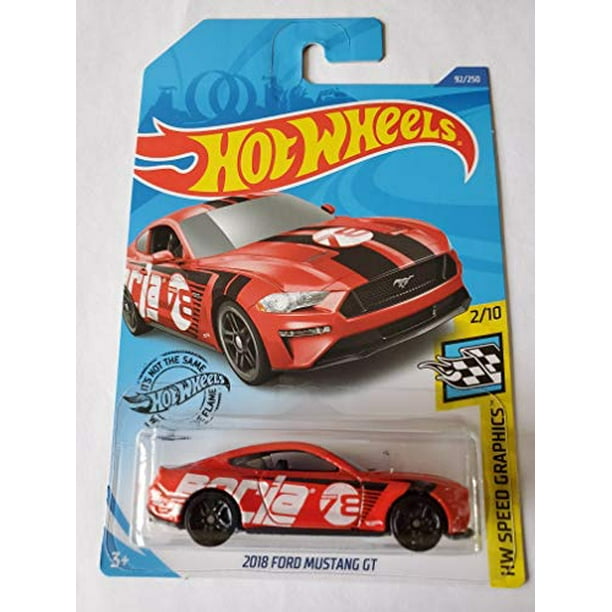 Hot Wheels Hw Speed Graphics 18 Ford Mustang Gt Red 92 250 Walmart Com Walmart Com