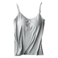 thumbnail image 1 of Versión mejorada con chaleco tipo bandolera con almohadilla para el pecho para mujer, chaleco deportivo de yoga, 1 of 5