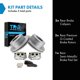 thumbnail image 2 of Kit de pastillas de freno, cálipers y rotores traseros TRQ para Ford F-350, 2 of 9