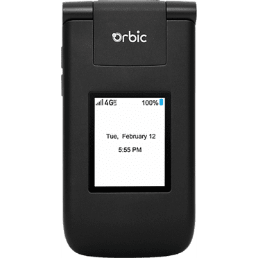 Cricket Wireless Cricket Debut Flip 4gb Navy Blue Prepaid Smartflip Phone Walmart Com