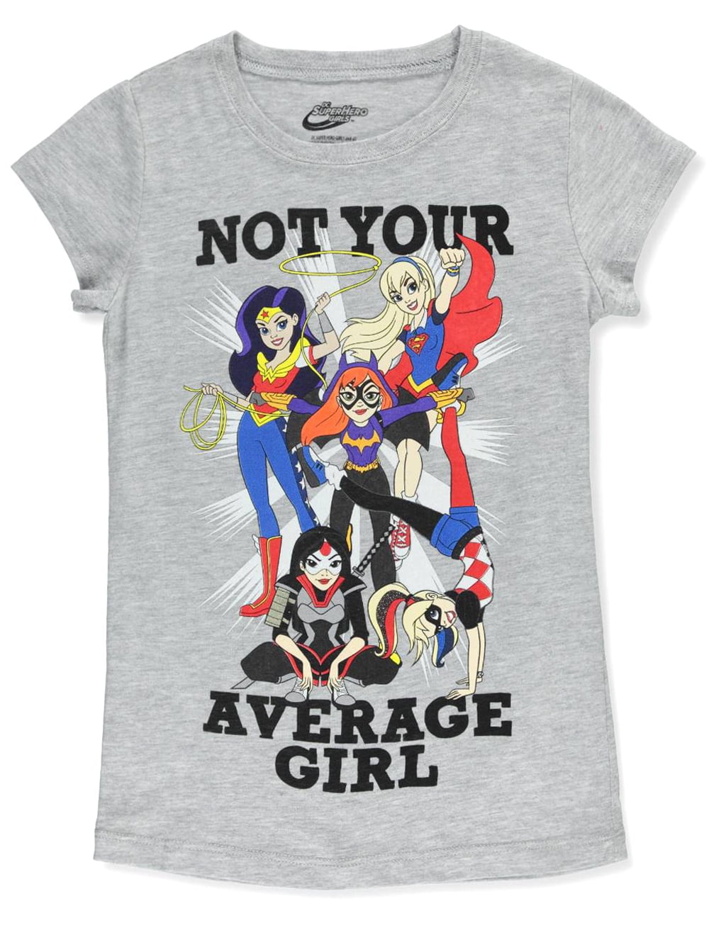 girls superhero tshirt