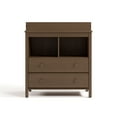 thumbnail image 5 of Storkcraft Alpine 2-Drawer Infant Changing Table Dresser, Hazelnut, 5 of 13