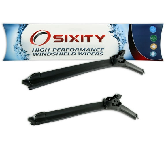 Sixity Auto XTS Frameless Front Windshield Wiper Blades compatible with Infiniti M35 M45