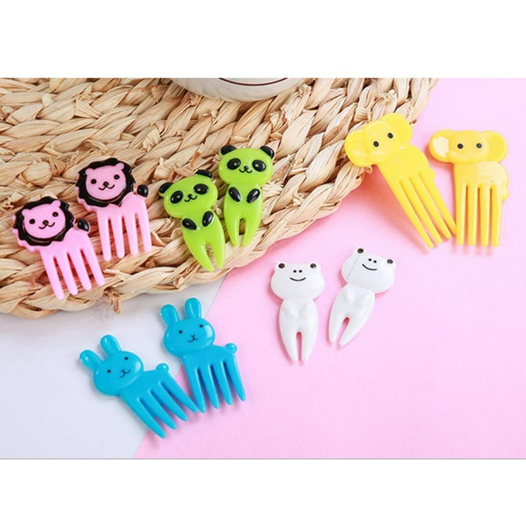 Animal Food Picks For Kids Cute Cartoon Animal Fruit Food Toothpicks  Reusable Lunch Bento Box Picks For Toddler Kids Lunch Accessories For  Restaurants - Temu