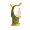 thumbnail image 1 of Orinal para niños con objetivo de puntería, montado en la pared, de pie vertical Verde, 1 of 9