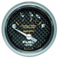 thumbnail image 1 of Auto Meter 4715 Carbon Fiber Electric Fuel Level Gauge - 2.06 in., 1 of 3