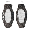 thumbnail image 6 of ZIATUBLES 2-Pack UTV Front Seat Covers with Leopard Print, Compatible with Kawasaki Mule 3000 3010, Washable Polyester Protective Cover, Fade & Wear Resistant, 6 of 8
