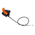thumbnail image 2 of GY20749, Wear  Throttle Choke Cable Control Assembly Single Lever Throttle Choke Cables Reliable  Replacement for  102 105 115 for Car, 2 of 8