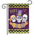 thumbnail image 1 of Drapeau de Jardin Carson, Violet, Jaune, Noir, Blanc, Orange, 1 of 4