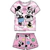 Disney Infant Micky & Minnie Pink T-Shirt Set