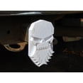 thumbnail image 2 of Clever Contraption Truck Trailer Hitch Plug | Bearded Skull Design | Durable PLA Plastic, 2 of 9