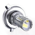 thumbnail image 3 of Kit de 2 bombillas LED de repuesto H4 de 80 W para faros delanteros de coche, luz superbrillante., 3 of 5