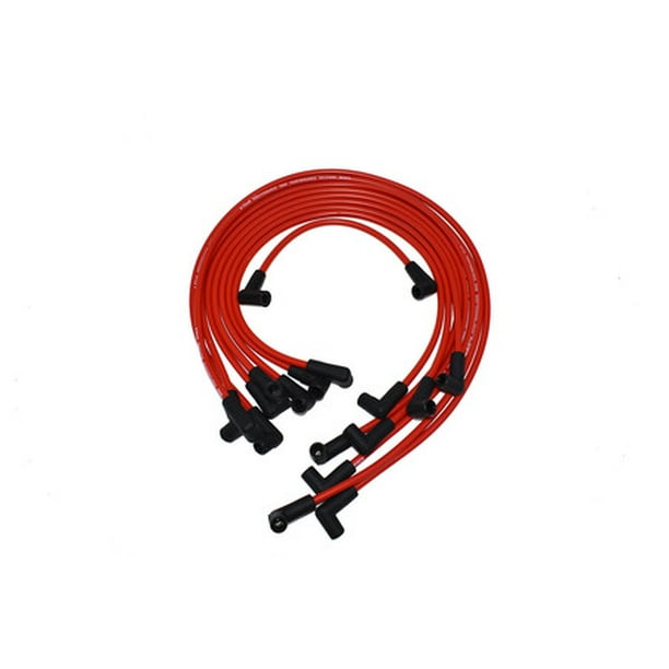 ATeam Performance 8.0mm Red Silicone Spark Plug Wires V6 V8