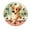 FFclock134, variant on ZXCXRQFa Green Frog On Trees Clock Wall Decor Battery Operated Floral Clocks Spring Wall Clocks Round Desk Clock 10 in Non Ticking Analog Bathroom Clocks