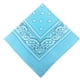 thumbnail image 1 of Sonducket Pañuelo de anacardo de poliéster, bufanda cuadrada de moda, diadema de Paisley, pañuelo para la cabeza para senderismo, regalos Ciclismo Cielo azul, 1 of 6
