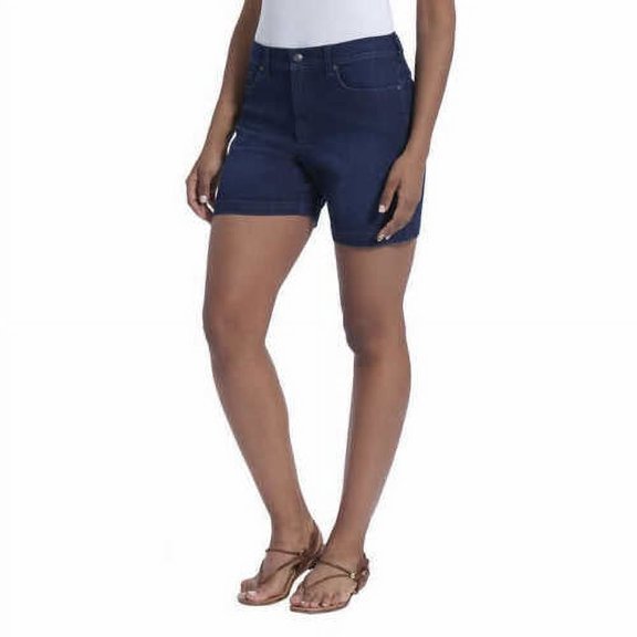 Gloria Vanderbilt Women's Amanda Basic Jean Short (6, Portland)